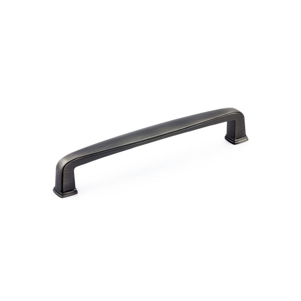 Richelieu BP820128143 5 1/32 128 mm C to C Handle Cabinet Pull. Antique Nickel
